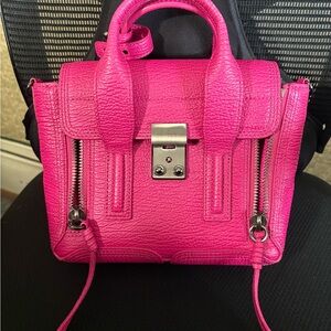 3.1 Phillip Lim Mini Pashli Fuchsia Pink Crossbody Satchel Bag